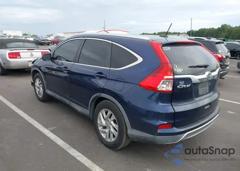 2015 Honda Cr-V Ex-L z USA, uszkodzony, nr VIN 2HKRM3H75FH555455